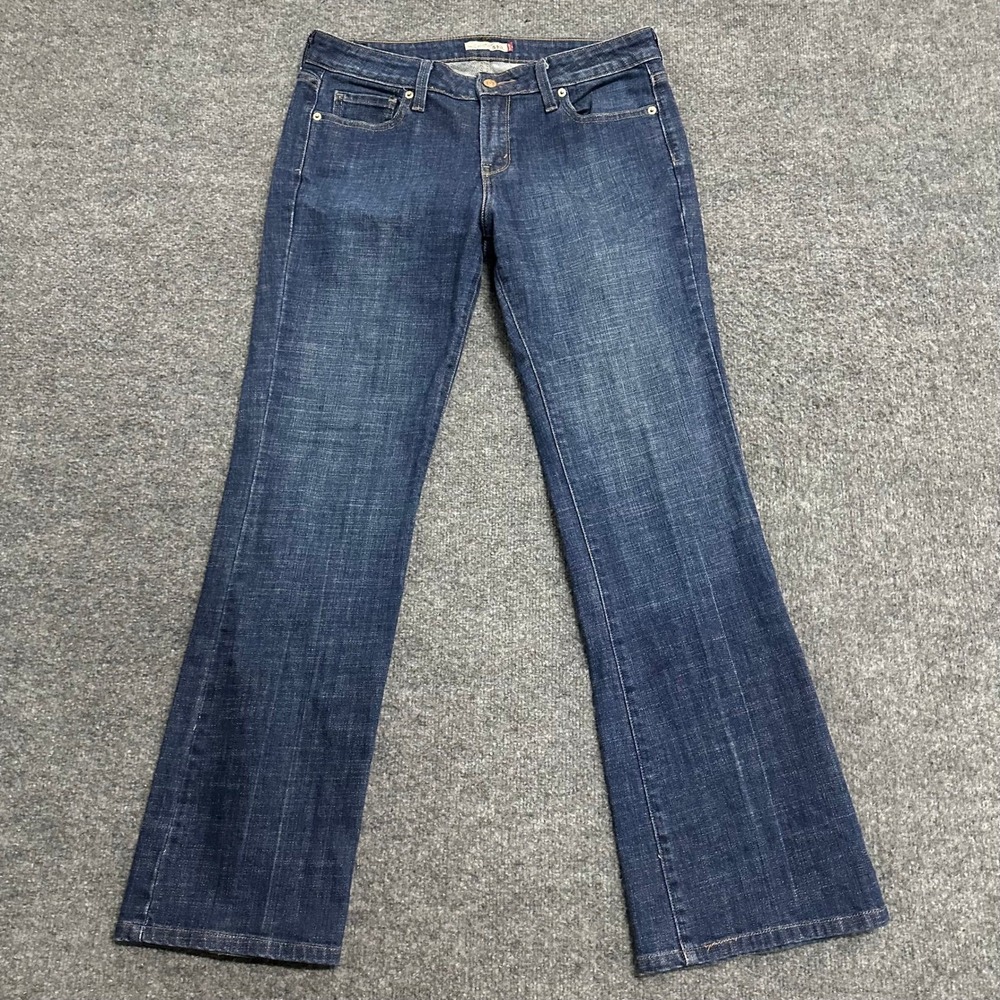 Levi's Jeans Womens Size 10 Medium Blue 545 Low Boot Cut Stretch Denim Pants